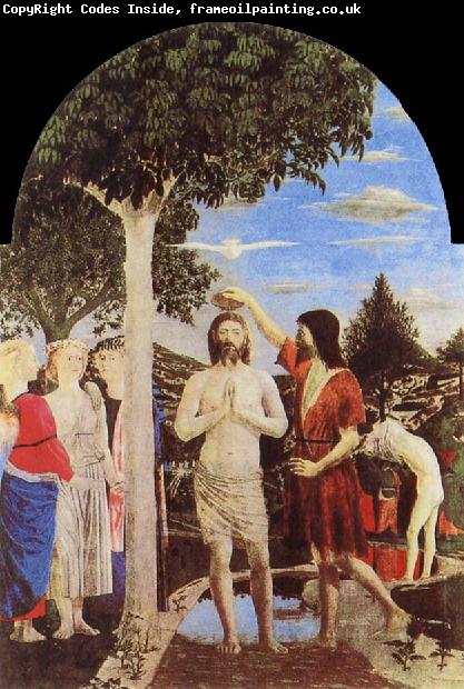 Piero della Francesca Gallery, London baptizes Christs